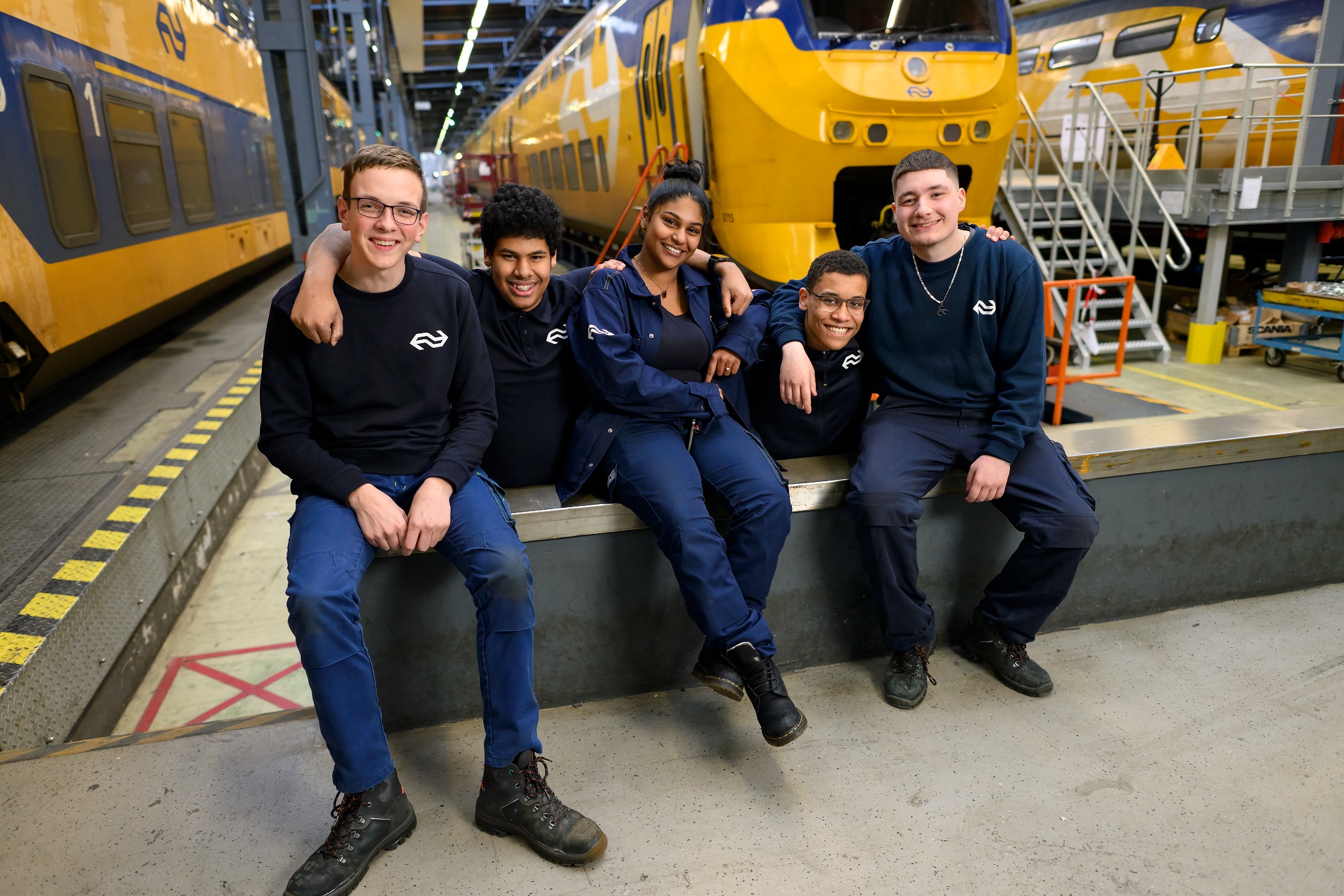 Stagiair bij NS Stagiaires bij NS